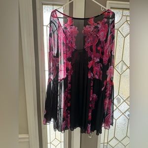 Free People Bell sleeve blouse